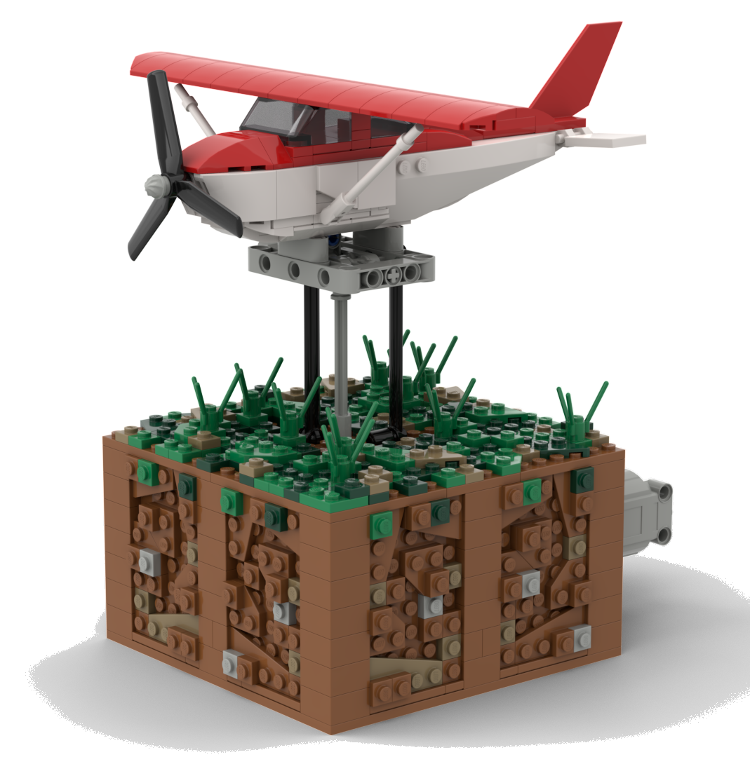 flying plane